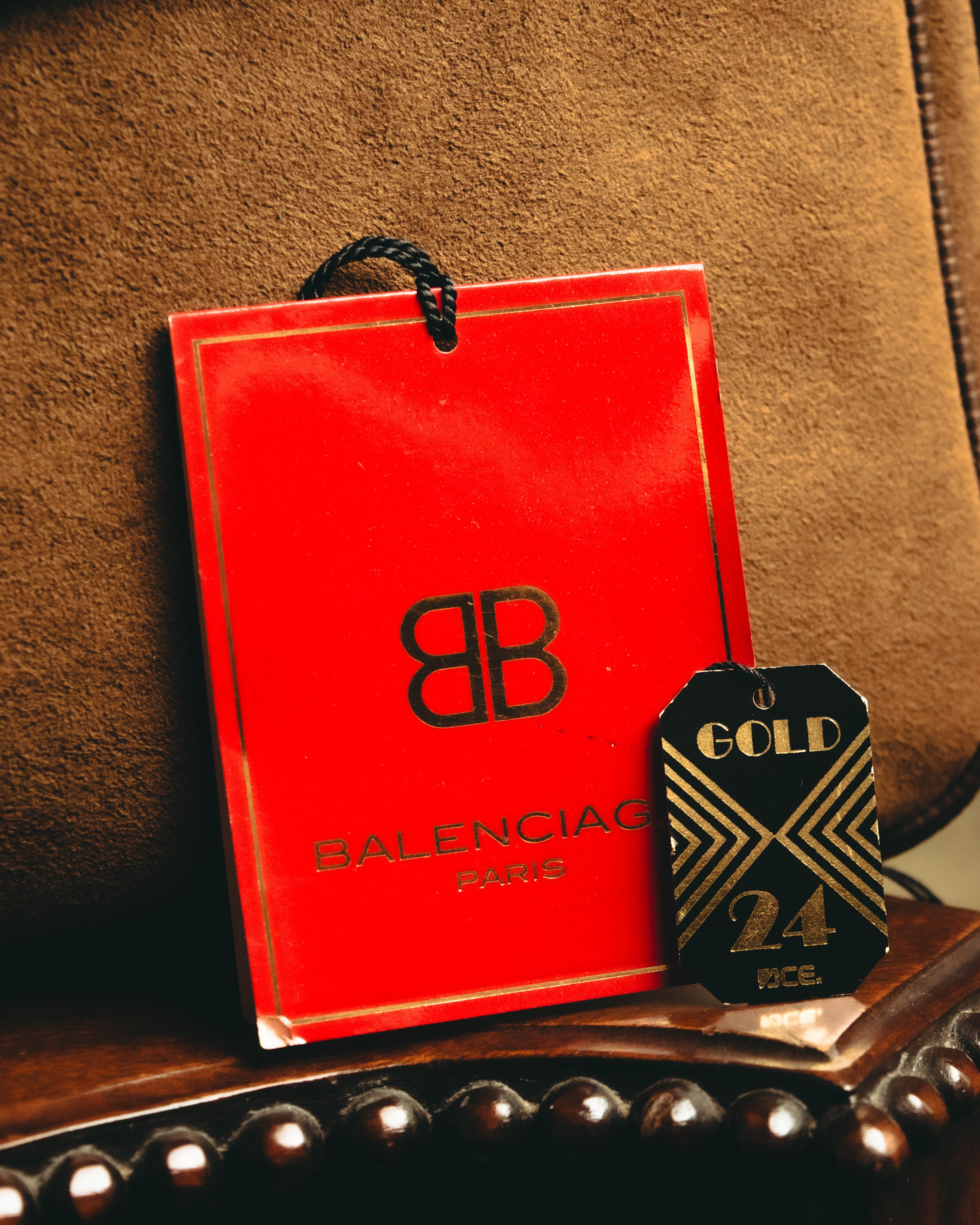 -SPECIAL- “BALENCIAGA” 80’s-90’s suede touch top handle flap bag