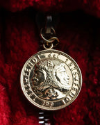 "FENDI" Animal embroidery design boa combination shoulder bag