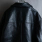 "M. JULIAN" High quality leather single riders blouson