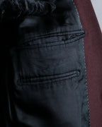 "DRIES VAN NOTTEN" Beautiful burgundy color tailored jacket