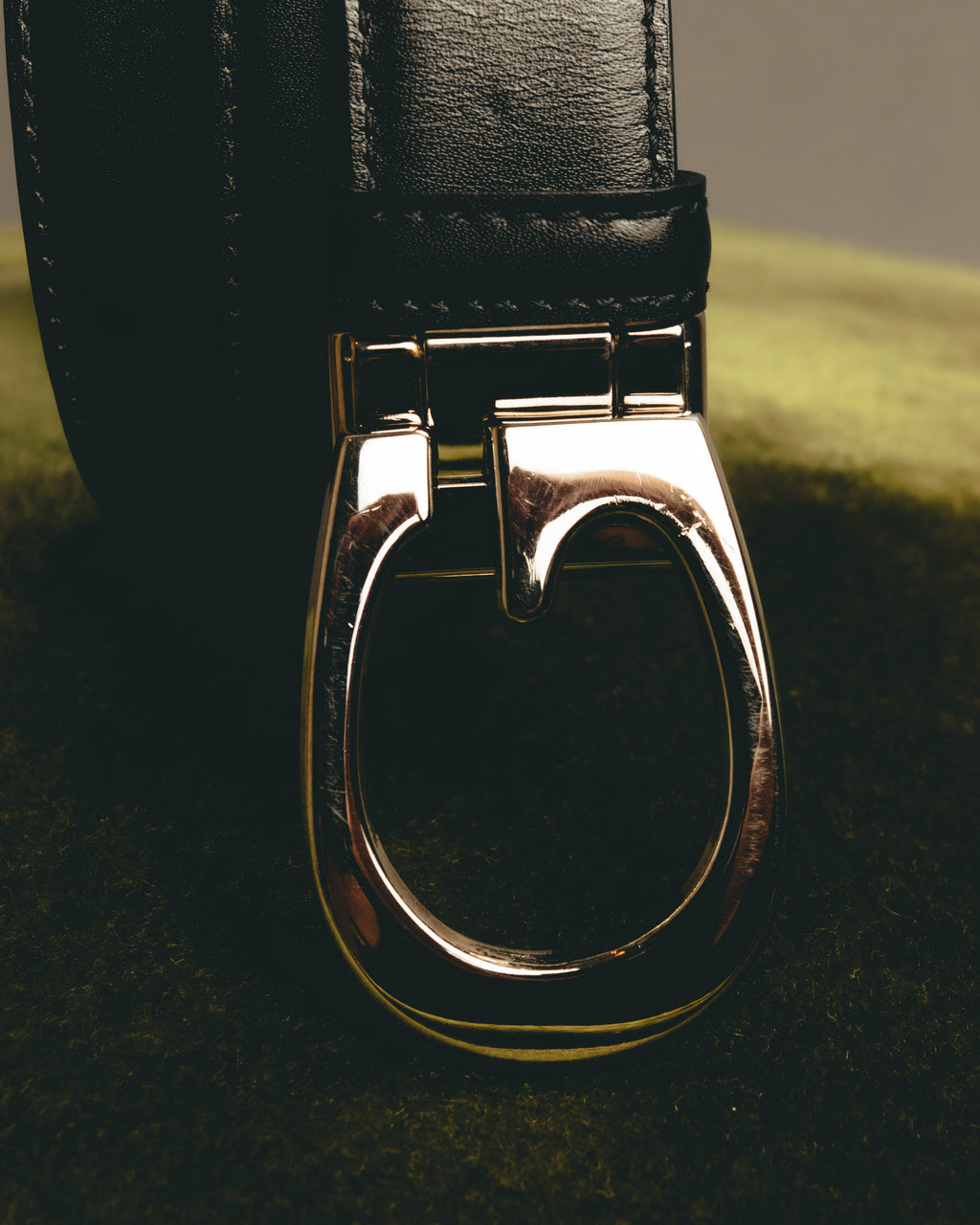 "GUCCI" Two tone reversible belt