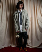 "COMME des GARCONS HOMME" Argyle check sheer necktie