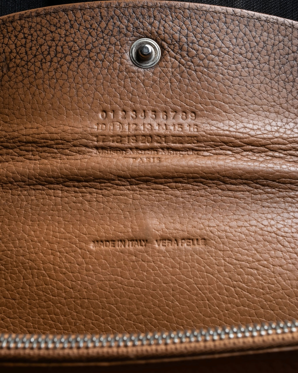 "Maison Martin Margiela" Compact Shoulder Special Leather Bag