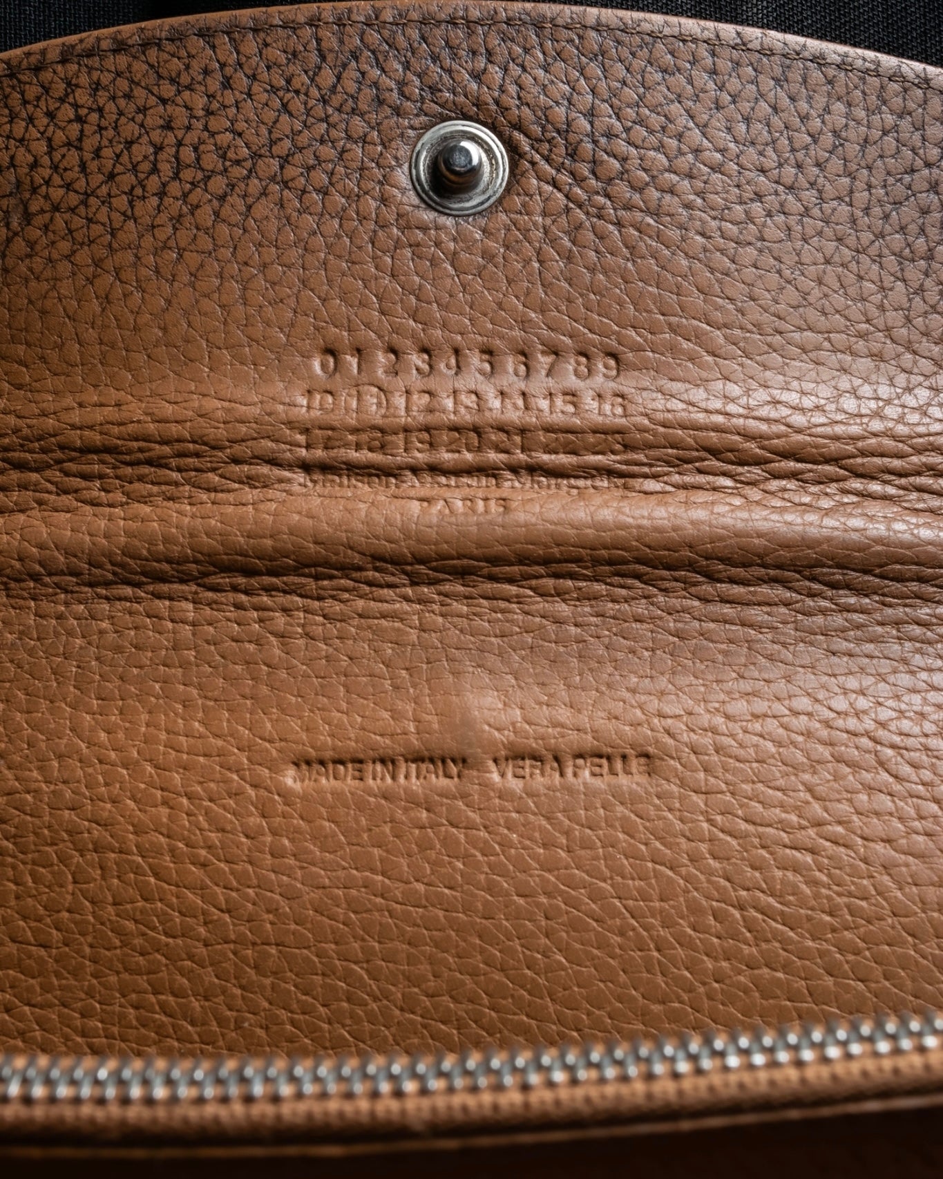 "Maison Martin Margiela" Compact Shoulder Special Leather Bag