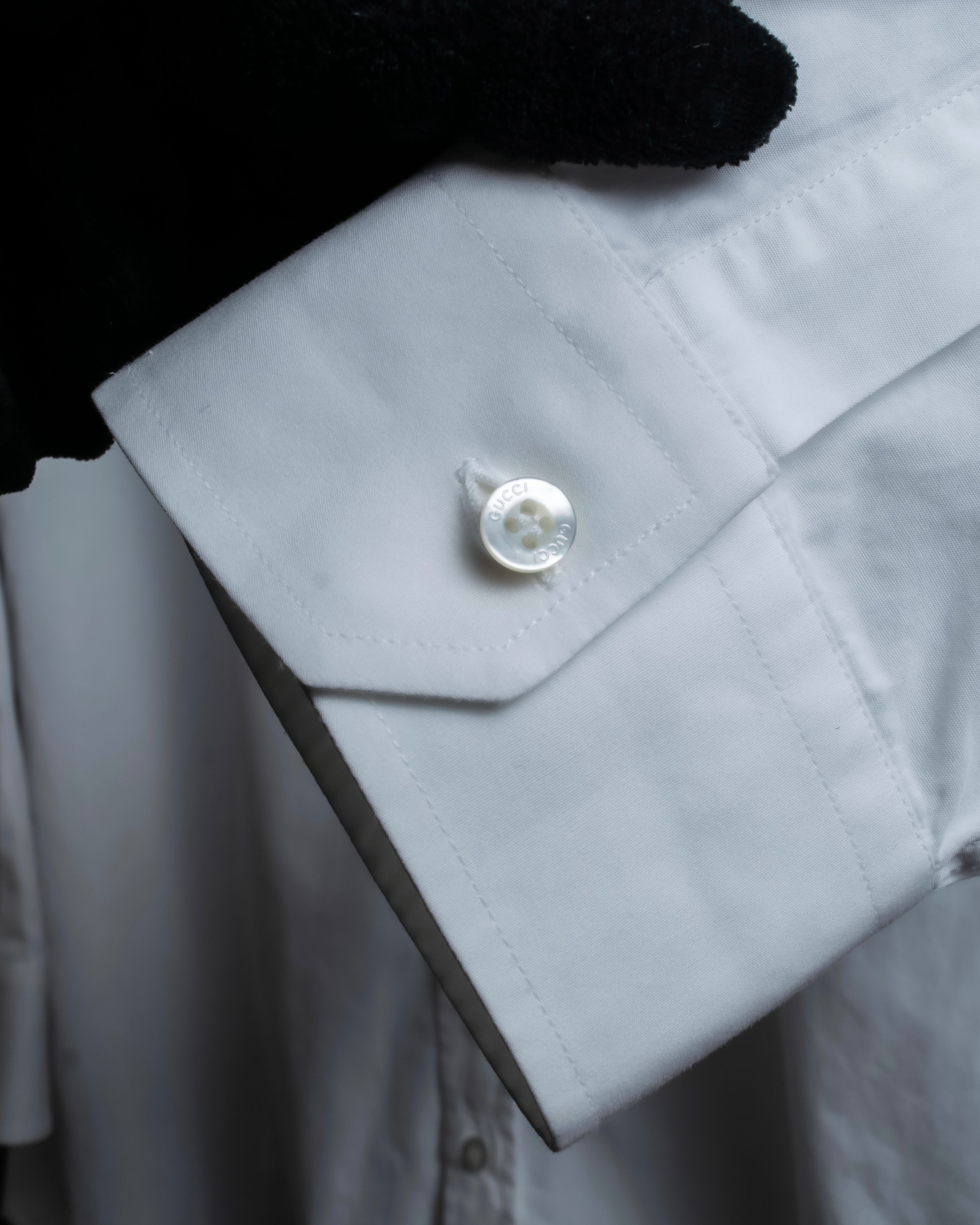 "GUCCI" Michele period regular white shirt