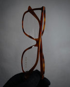 “GUCCI” 2017-2022 Bee motif havana eyeglasses