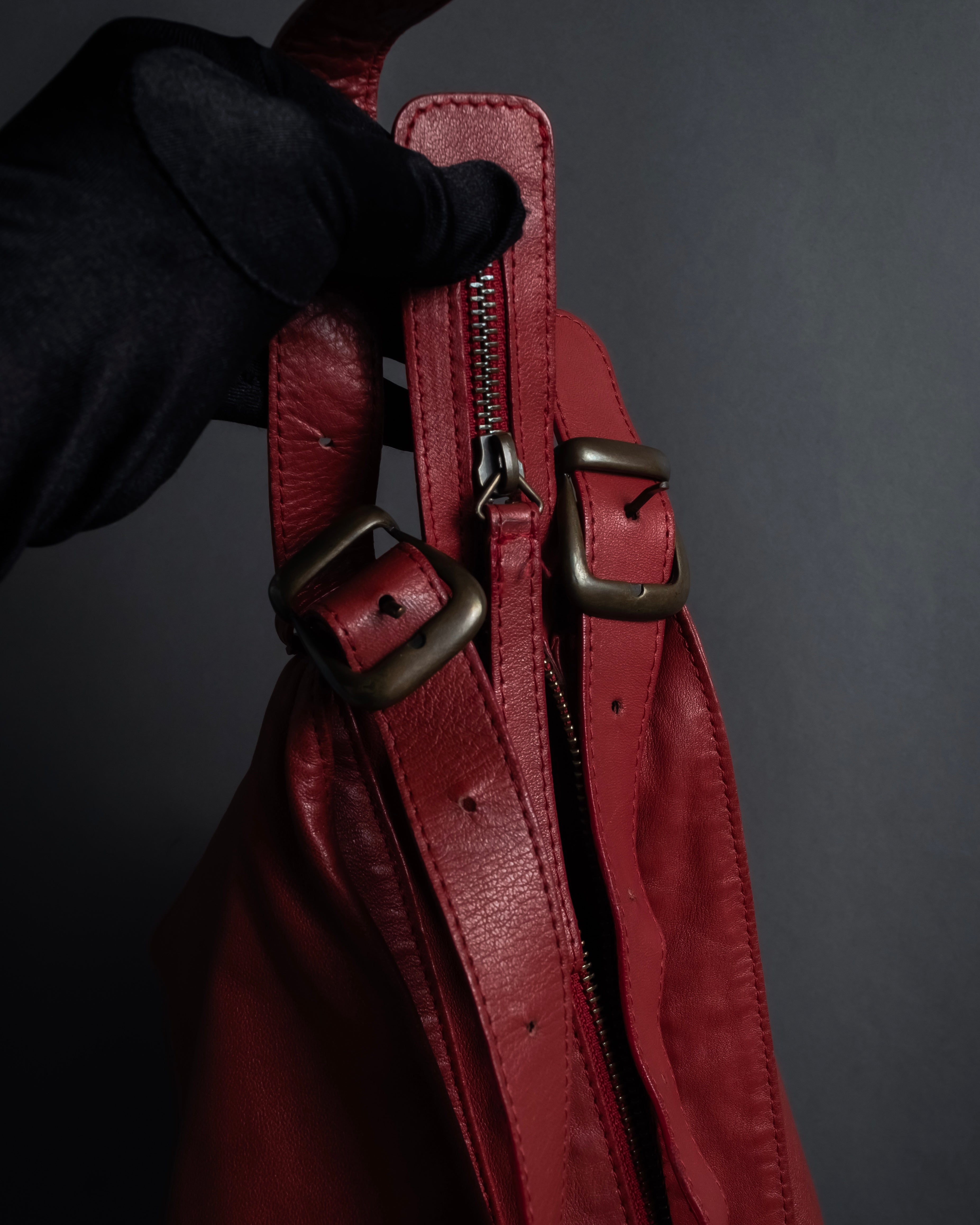 -SPECIAL- "Maison Martin Margiela"
 00'sLate period-13's Double strap design large shoulder bag