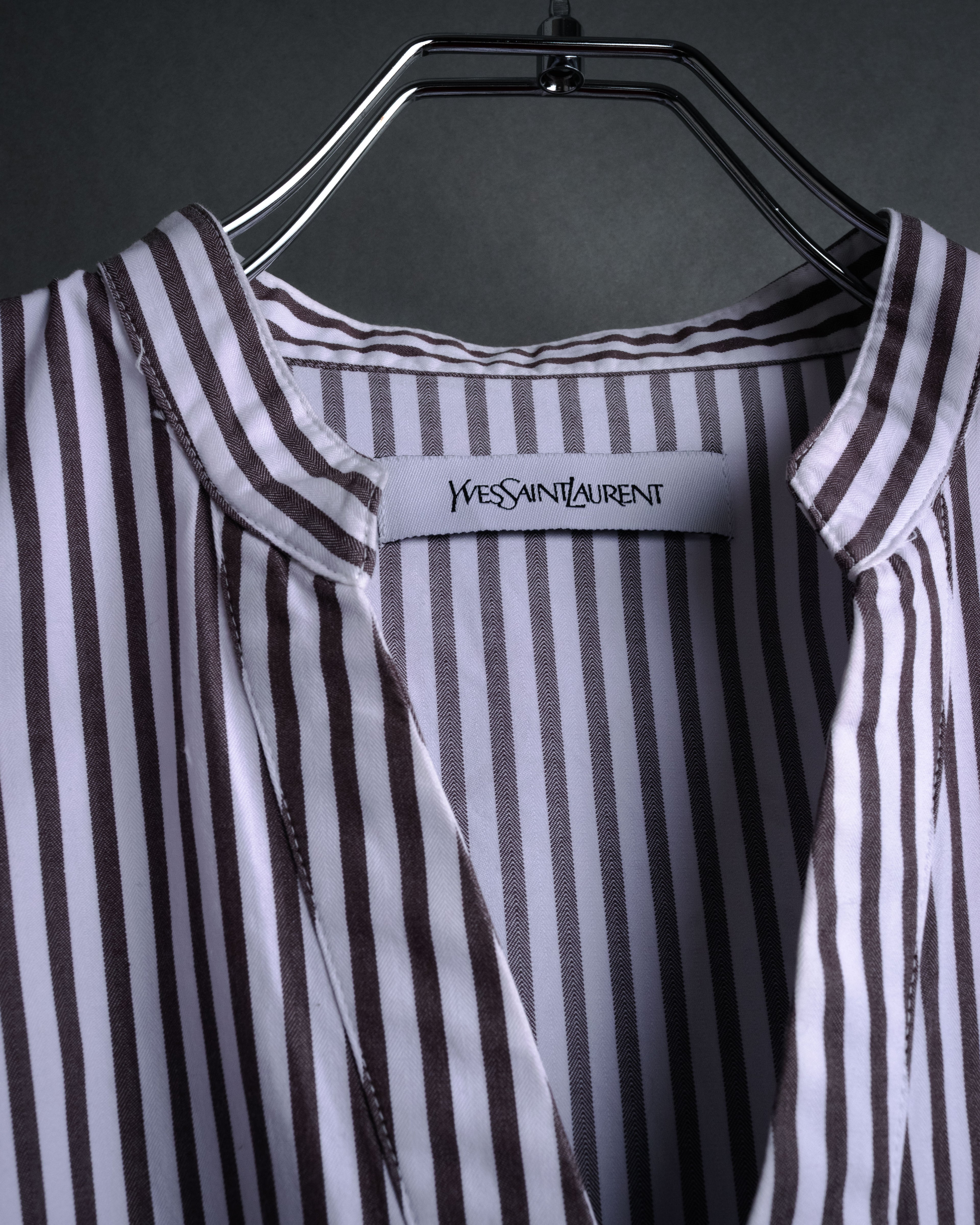“Yves Saint Laurent” 2000’s Striped homewear set-up