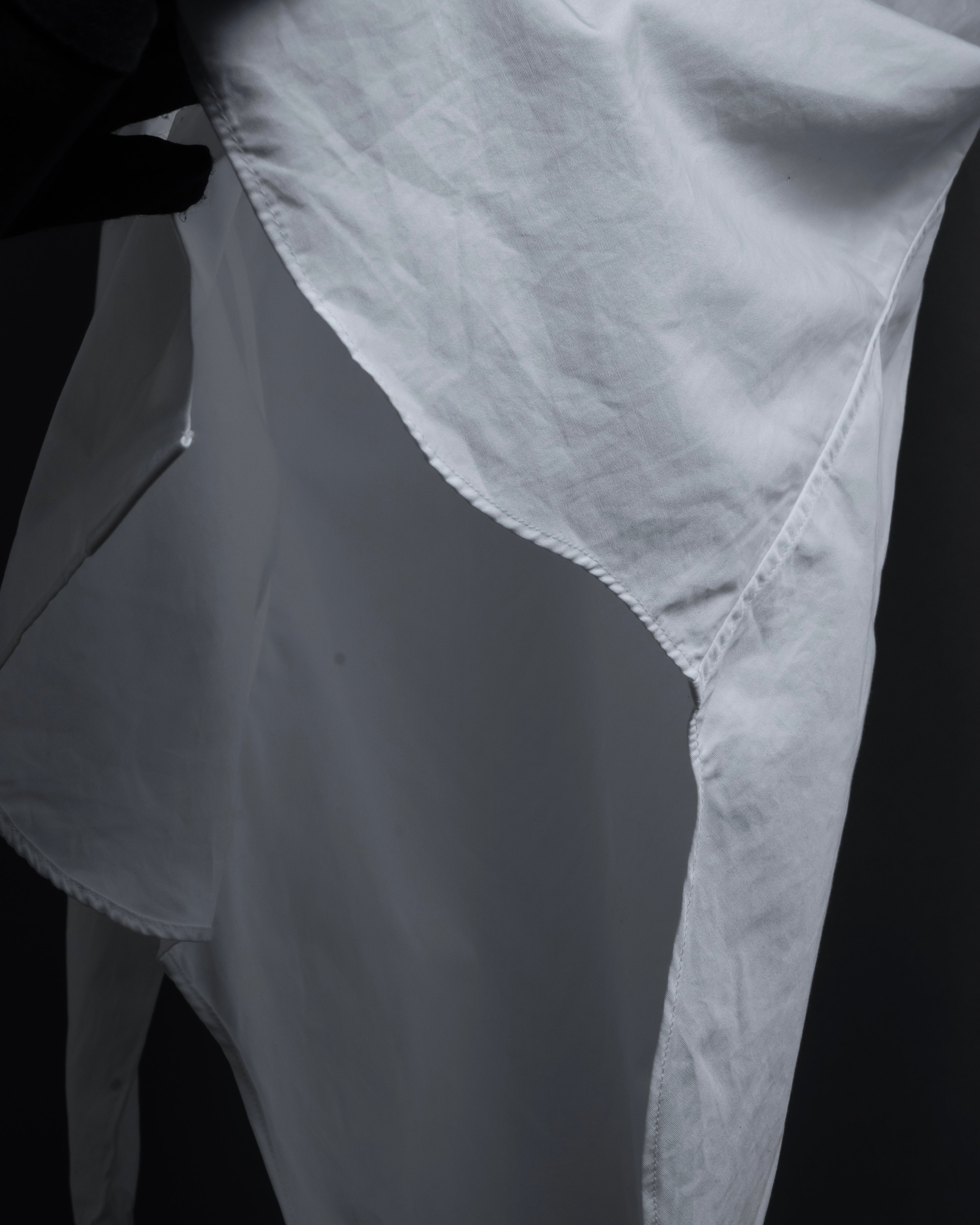 "DIOR HOMME" 00's Edith Slimane design sophisticated white shirt