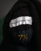 –SPECIAL– “HERMES” 80’s-90’s Cashmere lined suede driving gloves