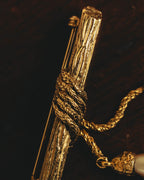 "CHANEL" 70's Sculptural faux pearl brooch
