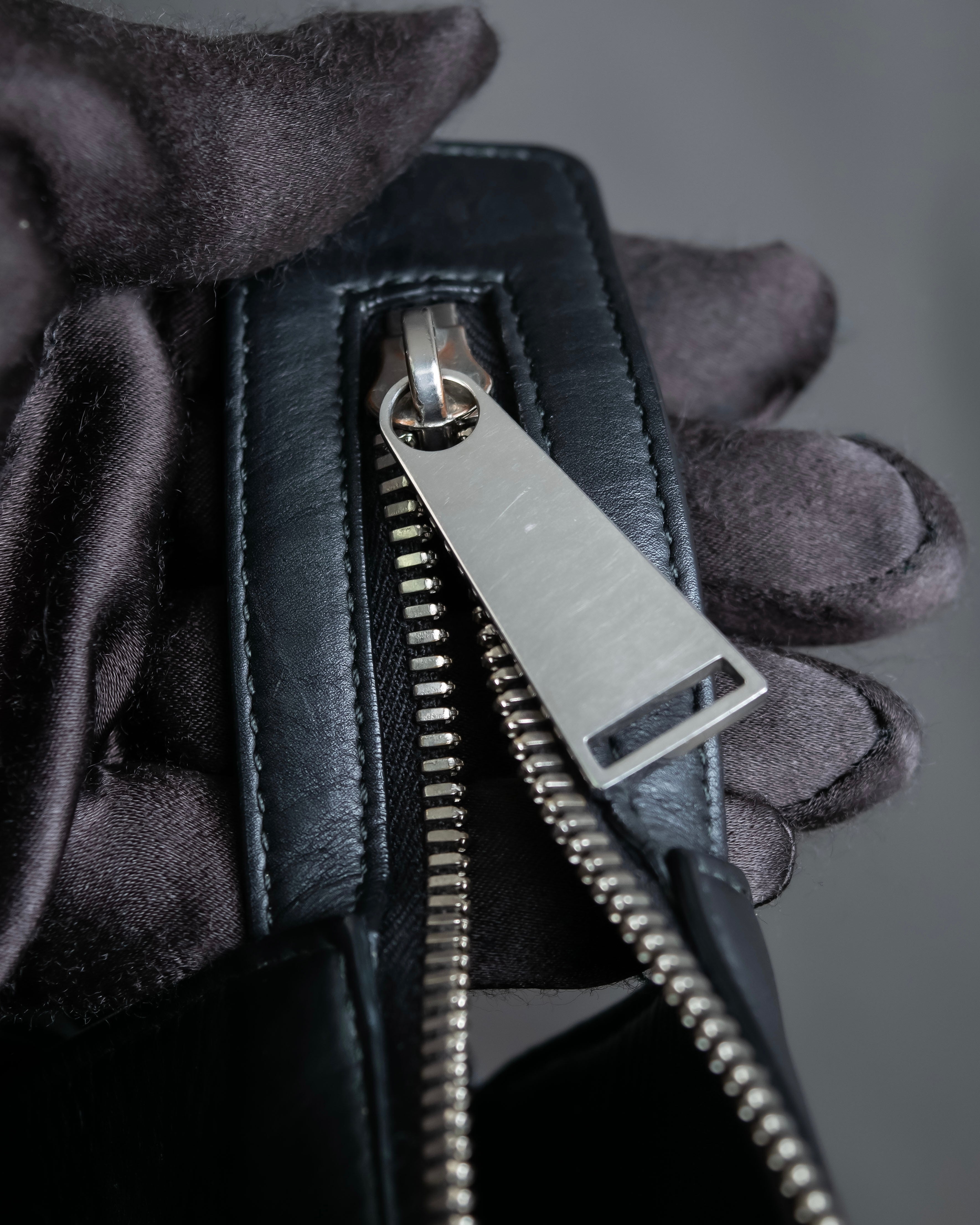 "BOTTEGA VENETA" 19AW Canvas & leather combination 2way bag