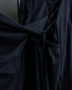 “N°21” Lace up designed no sleeves one piece