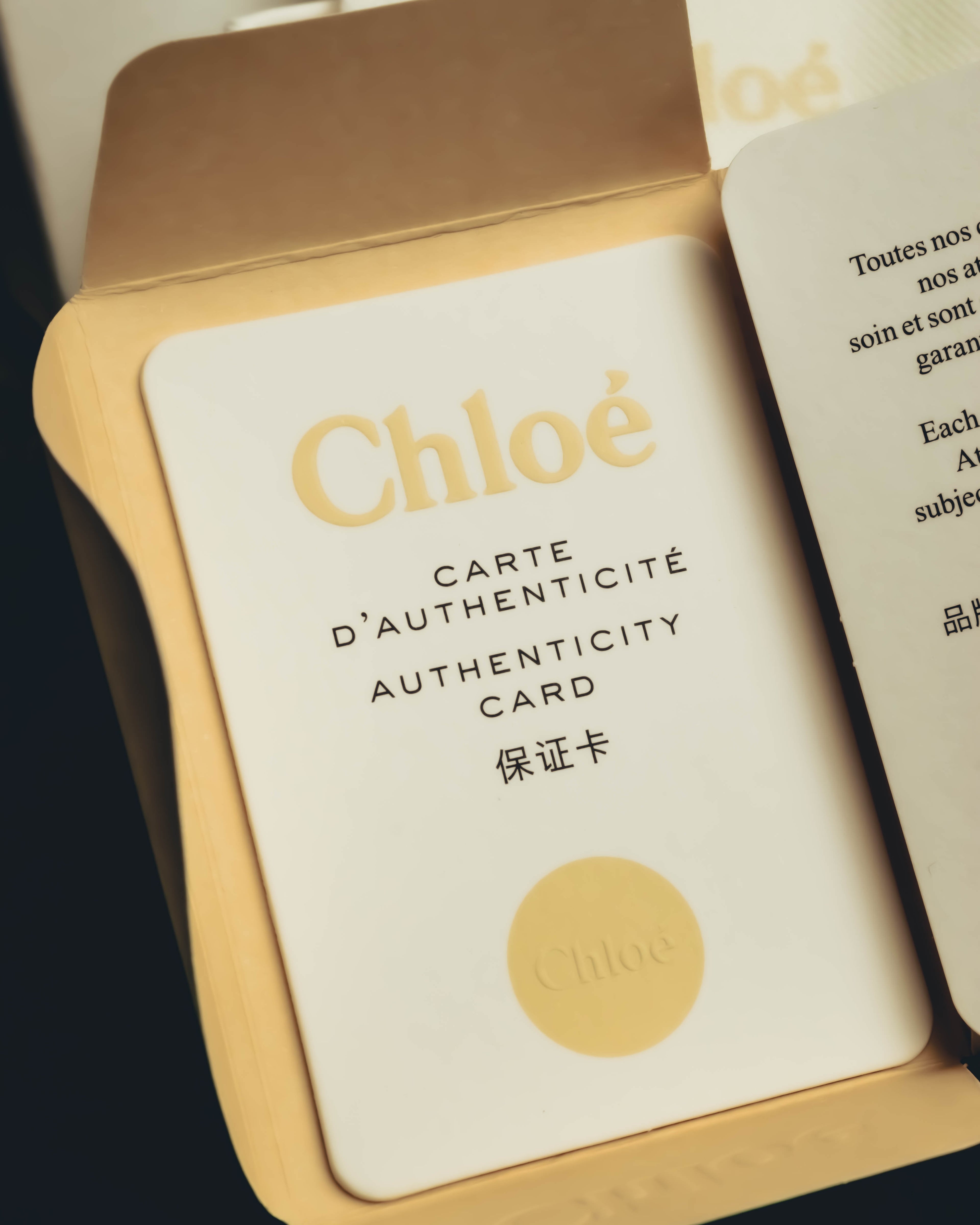 "Chloé" 2020's Pearl charm ring
