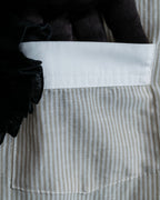 "LOUIS VUITTON" Ribbon frill design regular collar shirt