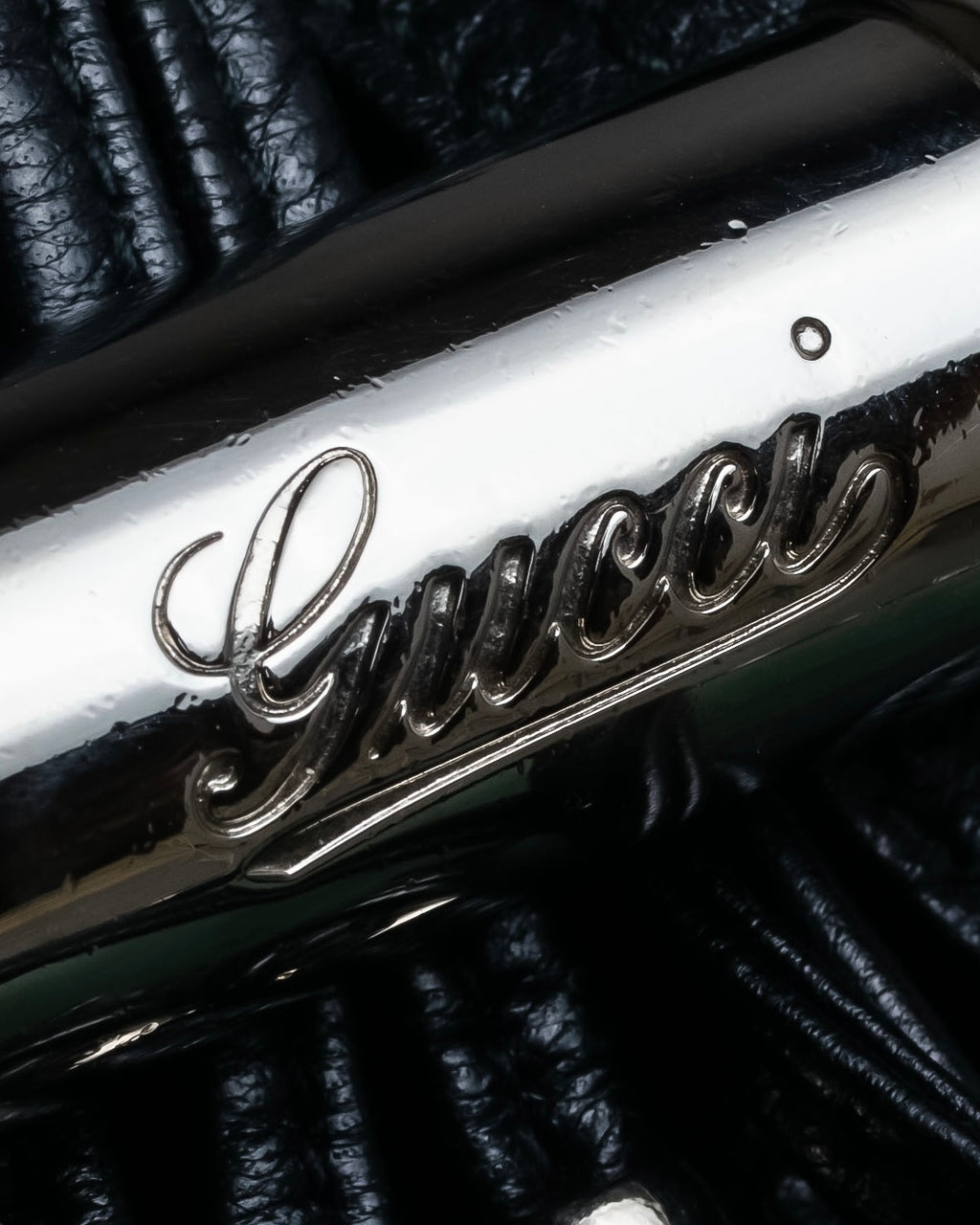 "GUCCI" Bamboo design combination chain shoulder leather bag