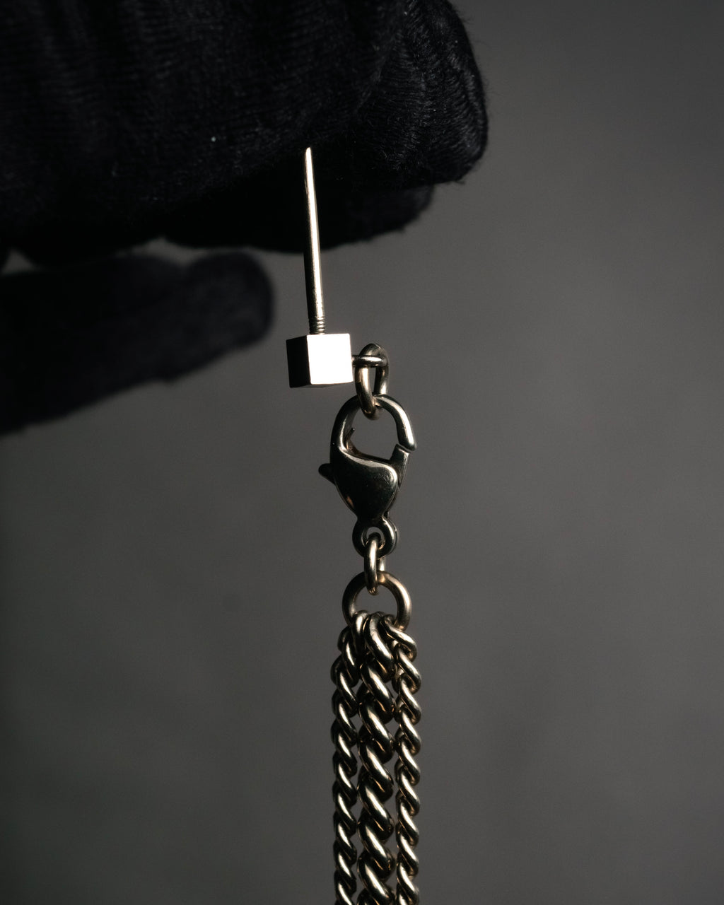 –SPECIAL– “CHANEL” 2005 Spring crystal CC chain majeste