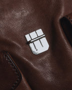 "JIL SANDER" 90’s-00’s Functional pocket leather satchel bag