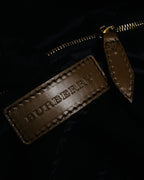 –SPECIAL– "BURBERRY"
2012 Orchard bowling bridle nubuck leather bag