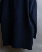 "BURBERRYS" Oversized wide lapel tailored coat