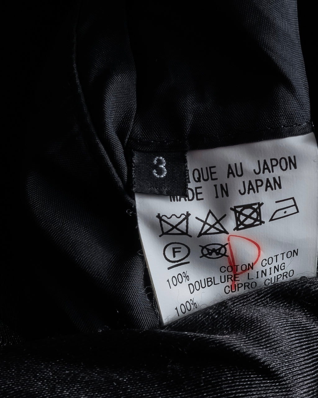 "Ground Y" 19AW Draping design cotton gabardine trench coat