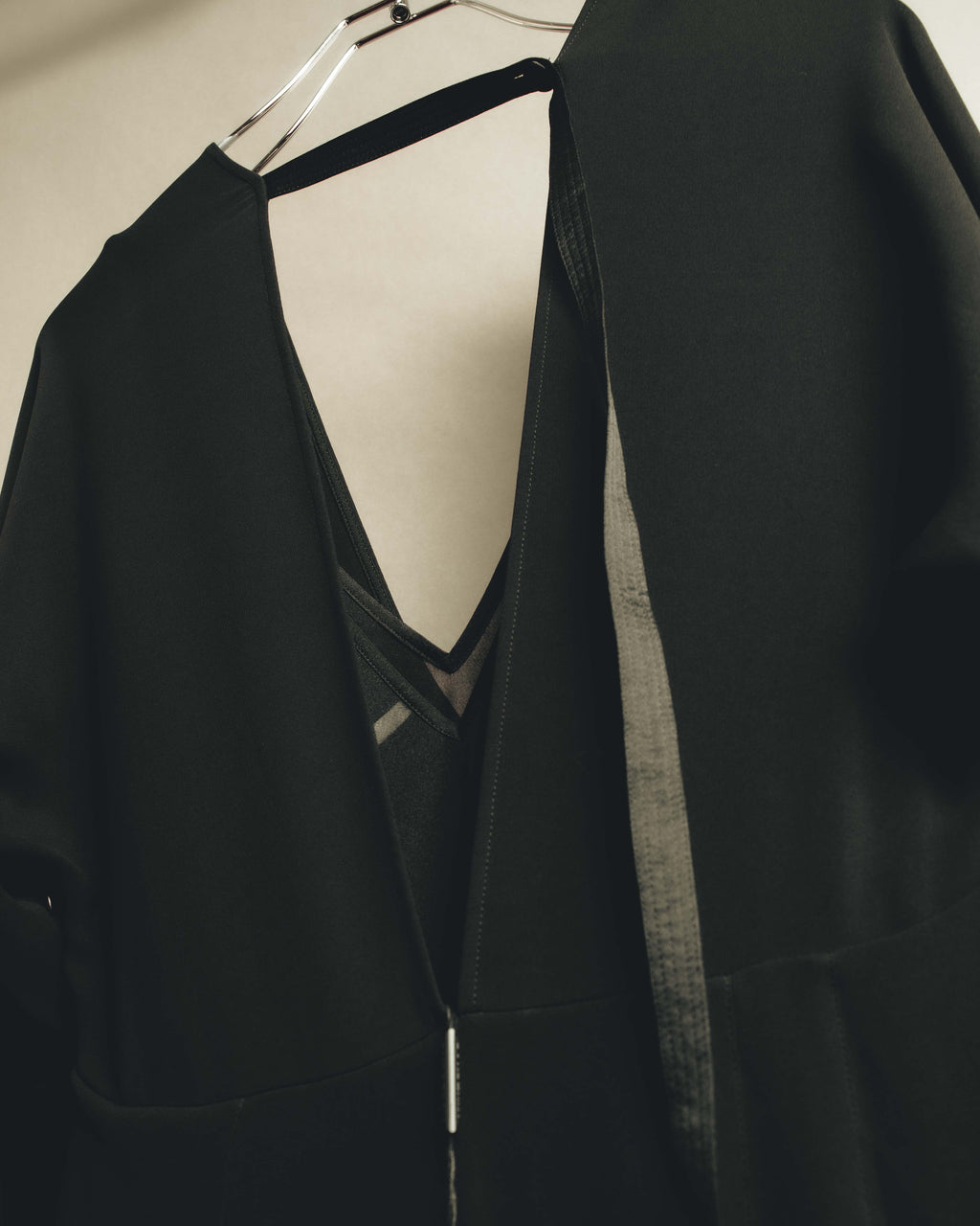 "BURBERRY" 2010's-20's Pleated silk midi dress