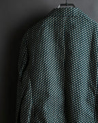 "MARNI" Geometric pattern double-breasted tailored jacket