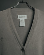 “Maison Martin Margiela” 2012SS line 4 oversized draped knit cardigan