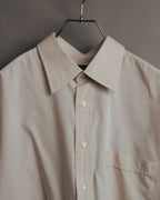 “BALENCIAGA” 90’s-00’s Relaxed pale dress shirt