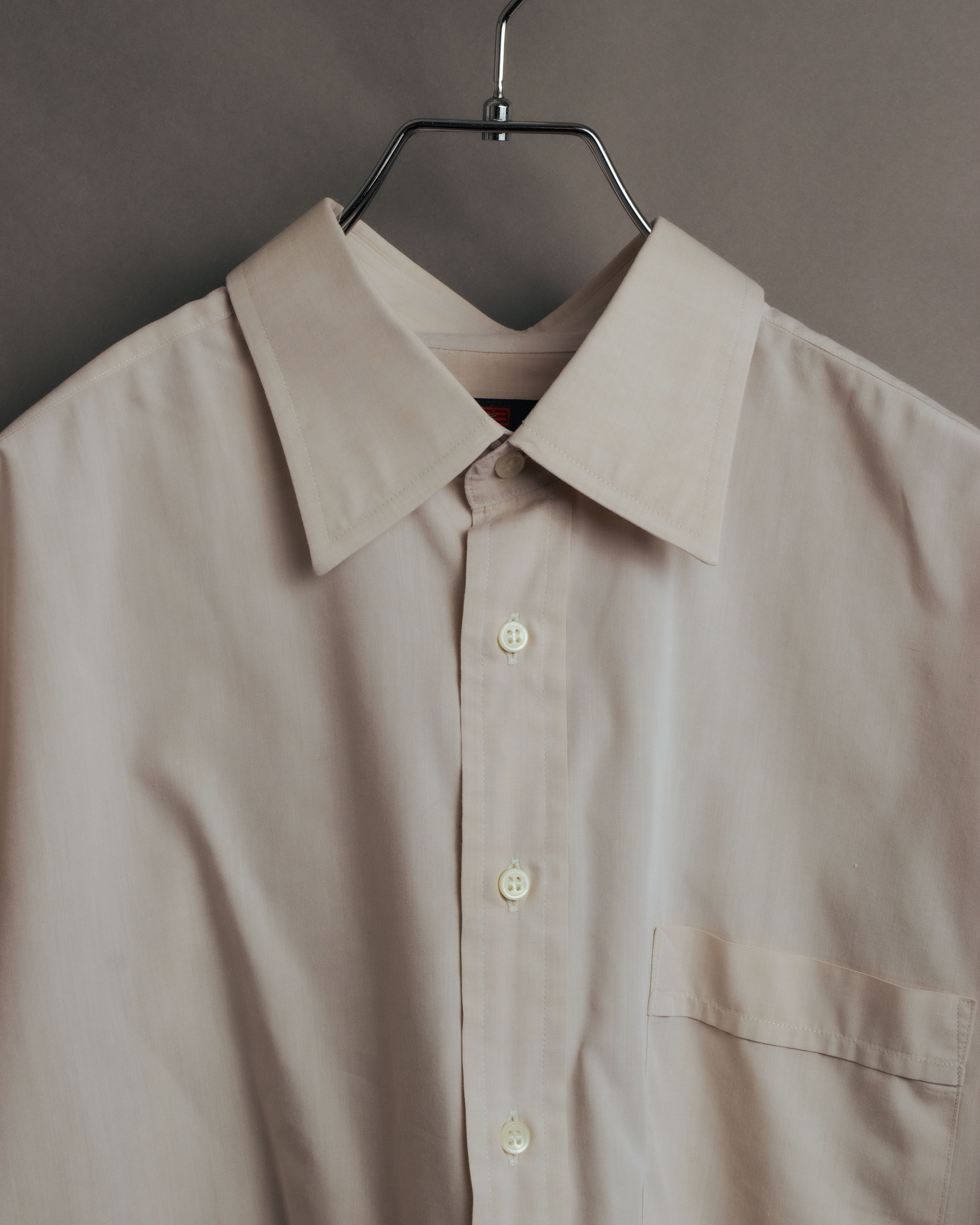 “BALENCIAGA” 90’s-00’s Relaxed pale dress shirt