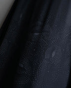 "Saint Laurent" Jacquard pattern silk satin shirt