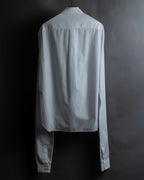 "MAISON MARGIELA" 17AW super long sleeve gimmick cotton shirt