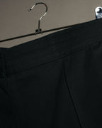 “CHANEL” 2004 Spring grosgrain straight trousers