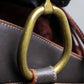 "LOEWE"  Leather suede design drawstring one shoulder bag