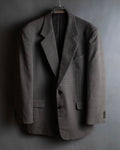 "Vintage heathered wool tailored jacket"