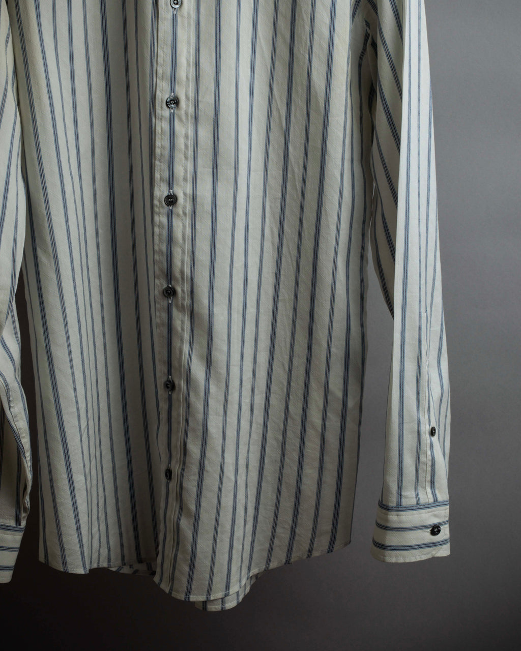 "GUCCI" Diamond jacquard striped shirt