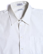 Christian Dior/ Relax Fit French Cuff Dress Shirt White