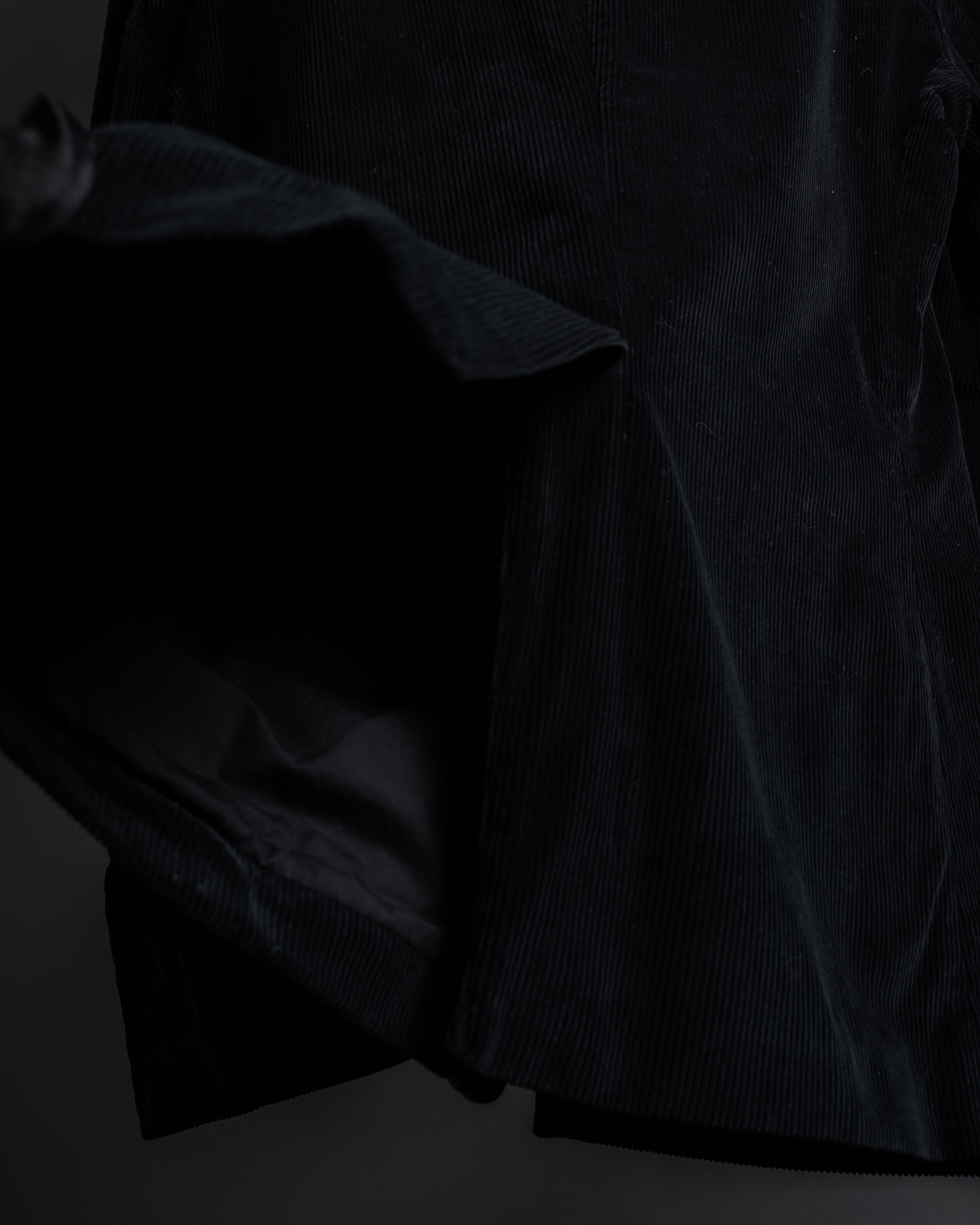 "dunhill" Classically tailored corduroy jacket