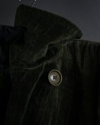 “Max Mara” 90’s-00’s metallic velour jacket