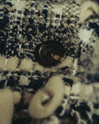 "THOM BROWNE" 2010's-20's Textured double breasted boucle coat