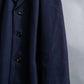 "COMME des GARCONS" Firm shoulder line maxi length 4 button chester coat