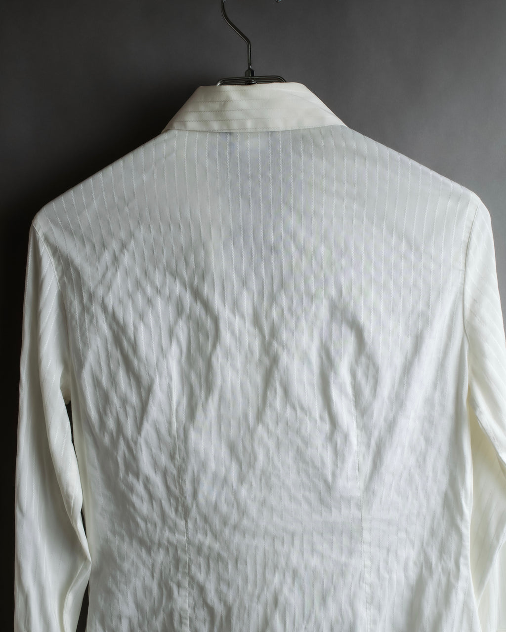 "GIORGIO ARMANI" Delicate striped white shirt
