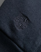 "BALMAIN" Side fastener design oversized double zipper hoodie