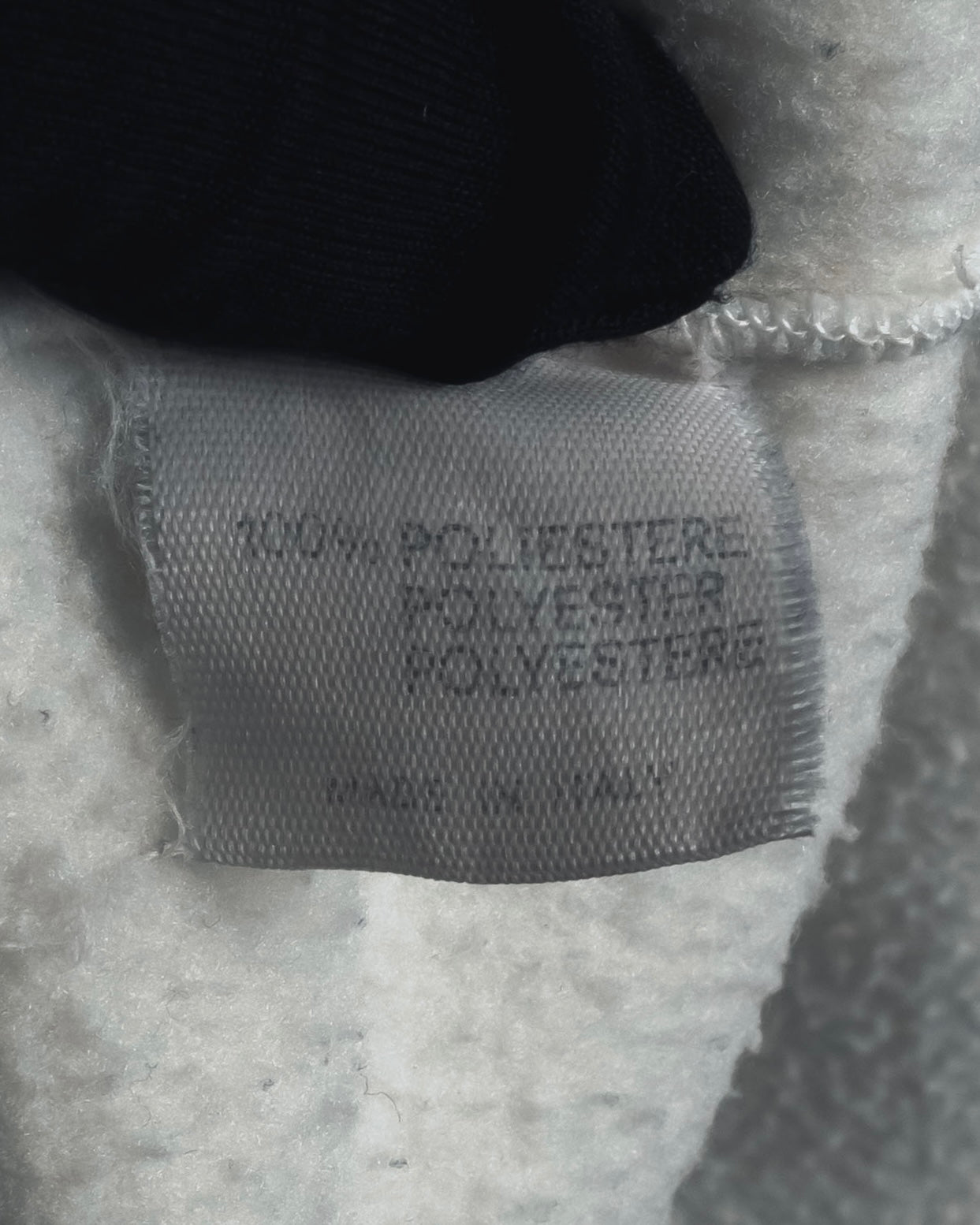 "GUCCI" 90’s-00’s Minimal fleece gold buttons jacket