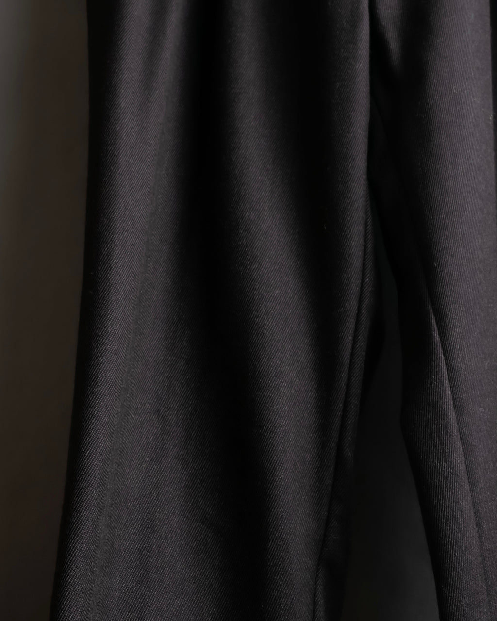 "Vintage wide tapered double-finished slacks"