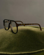 “Christian Dior monsieur” 70’s-80’s Tortoise aviator eyewear