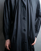 "YVES SAINT LAURENT" Black mode style shirt coat