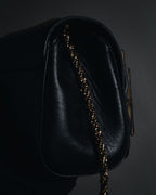 "Chloe" June bow-detail chain shoulder bag
