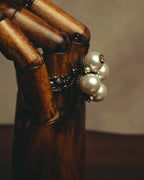 -SPECIAL- "GUCCI" 2015-2022 Pearl cluster sculptural statement ring