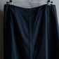 "PRADA" Short length tailored jacket & cropped skirt navy color set up